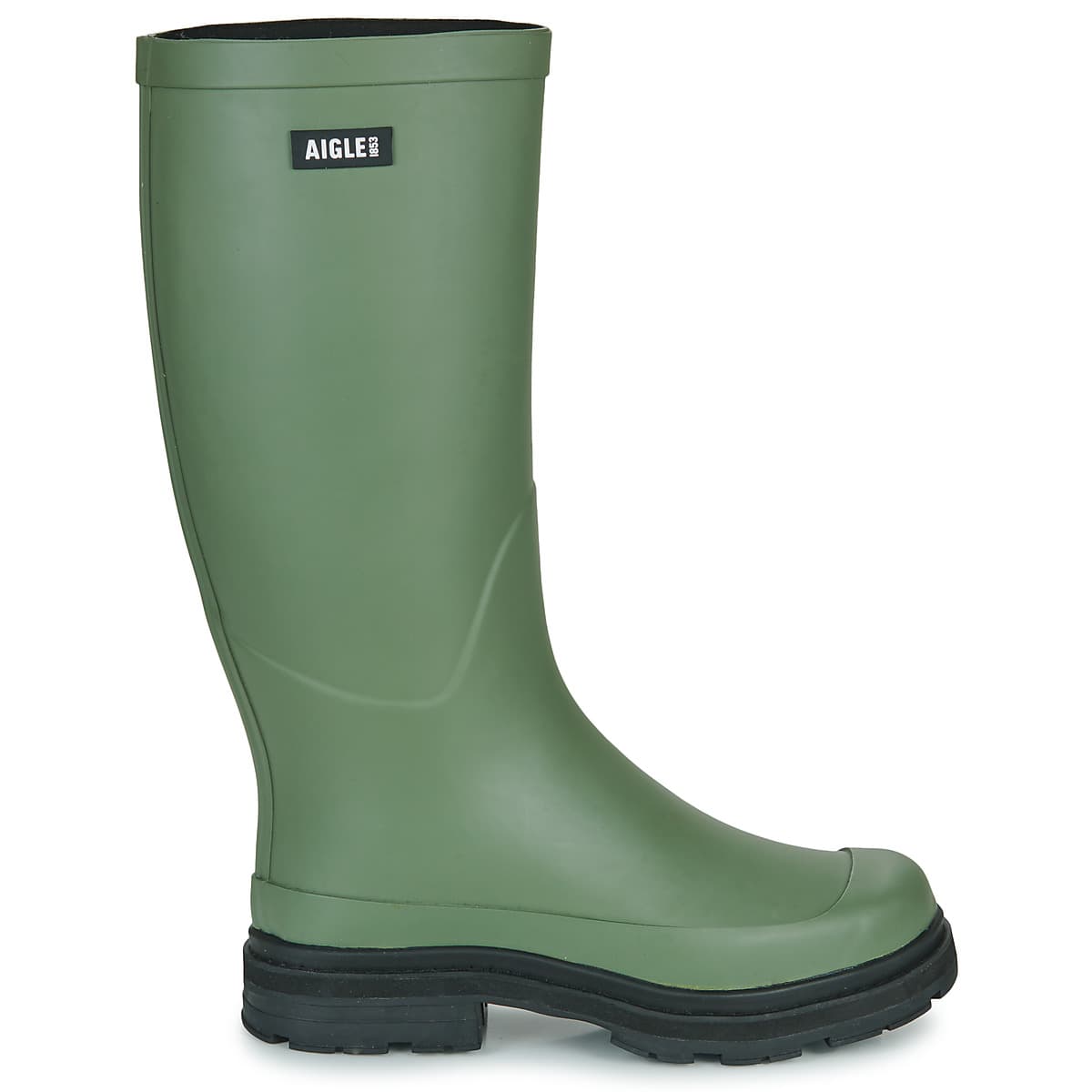 Men's Wellington Boots Aigle Khaki