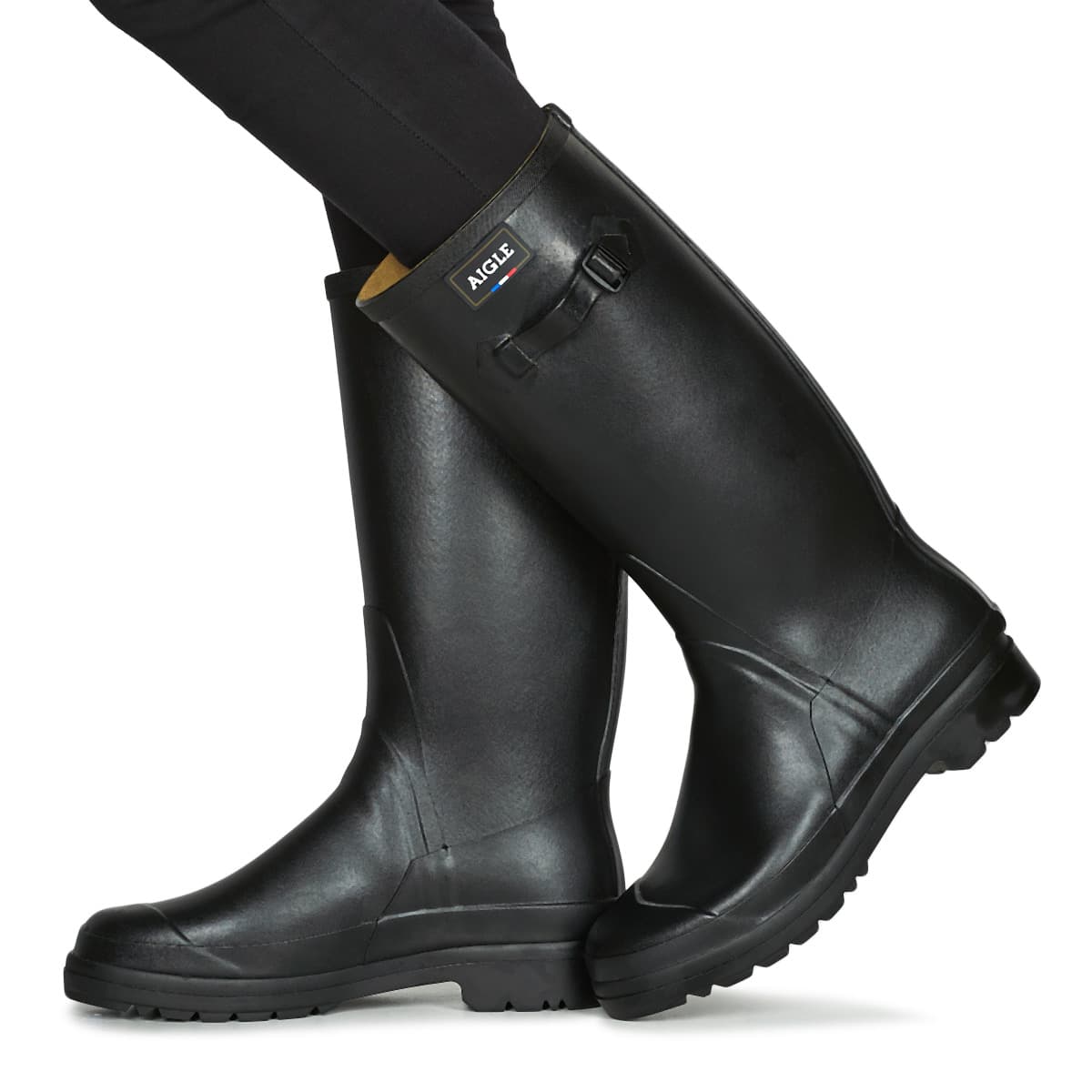 Women's Wellington Boots Aigle Black