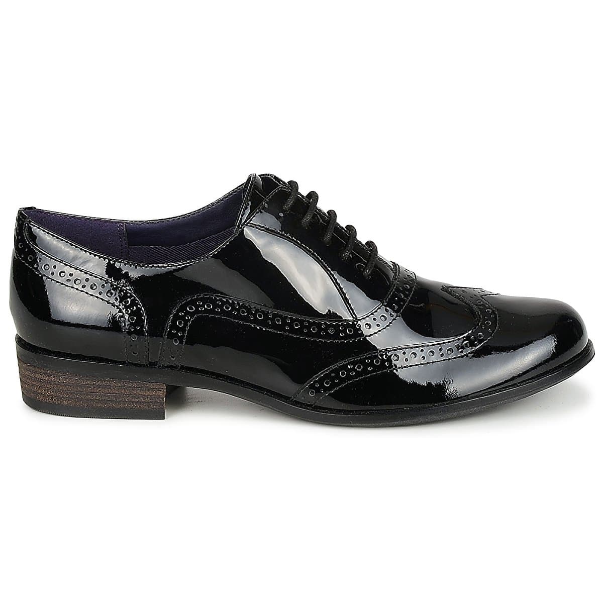 Women's Derby Shoes Clarks Black