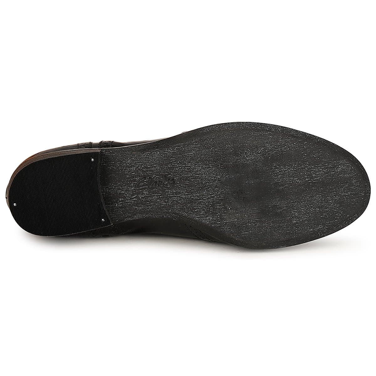 Women's Derby Shoes Clarks Black