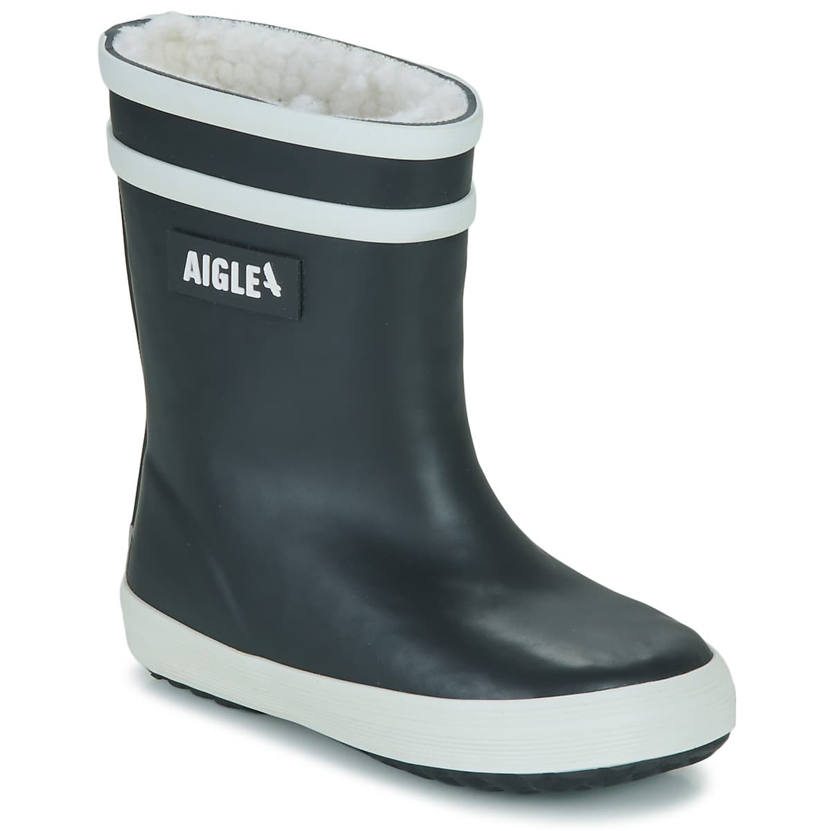 Boys' Wellington Boots Aigle Blue