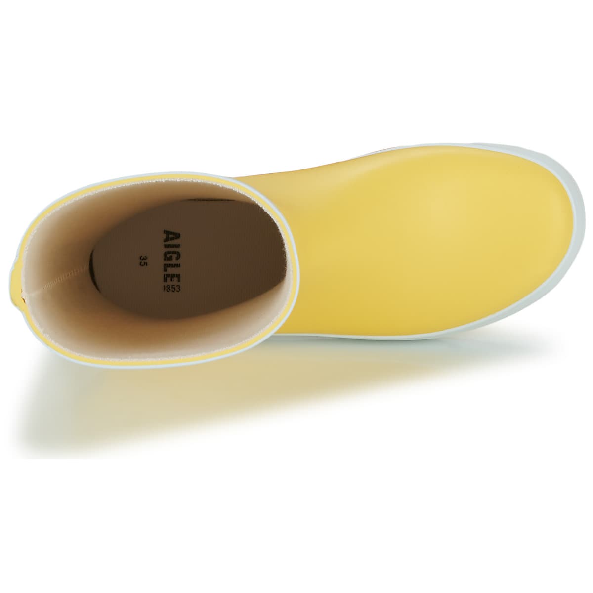 Girls' Wellington Boots Aigle Yellow