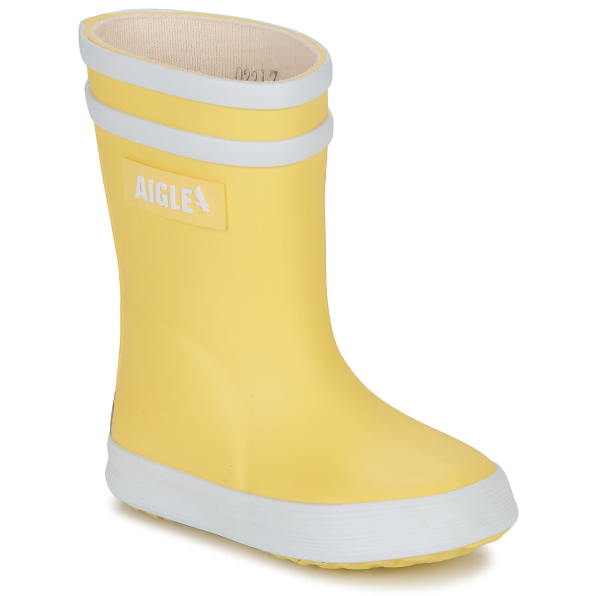 Boys' Wellington Boots Aigle Yellow