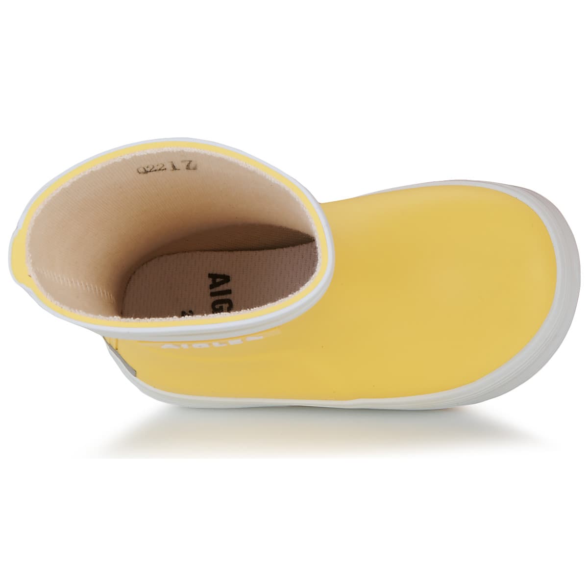 Boys' Wellington Boots Aigle Yellow