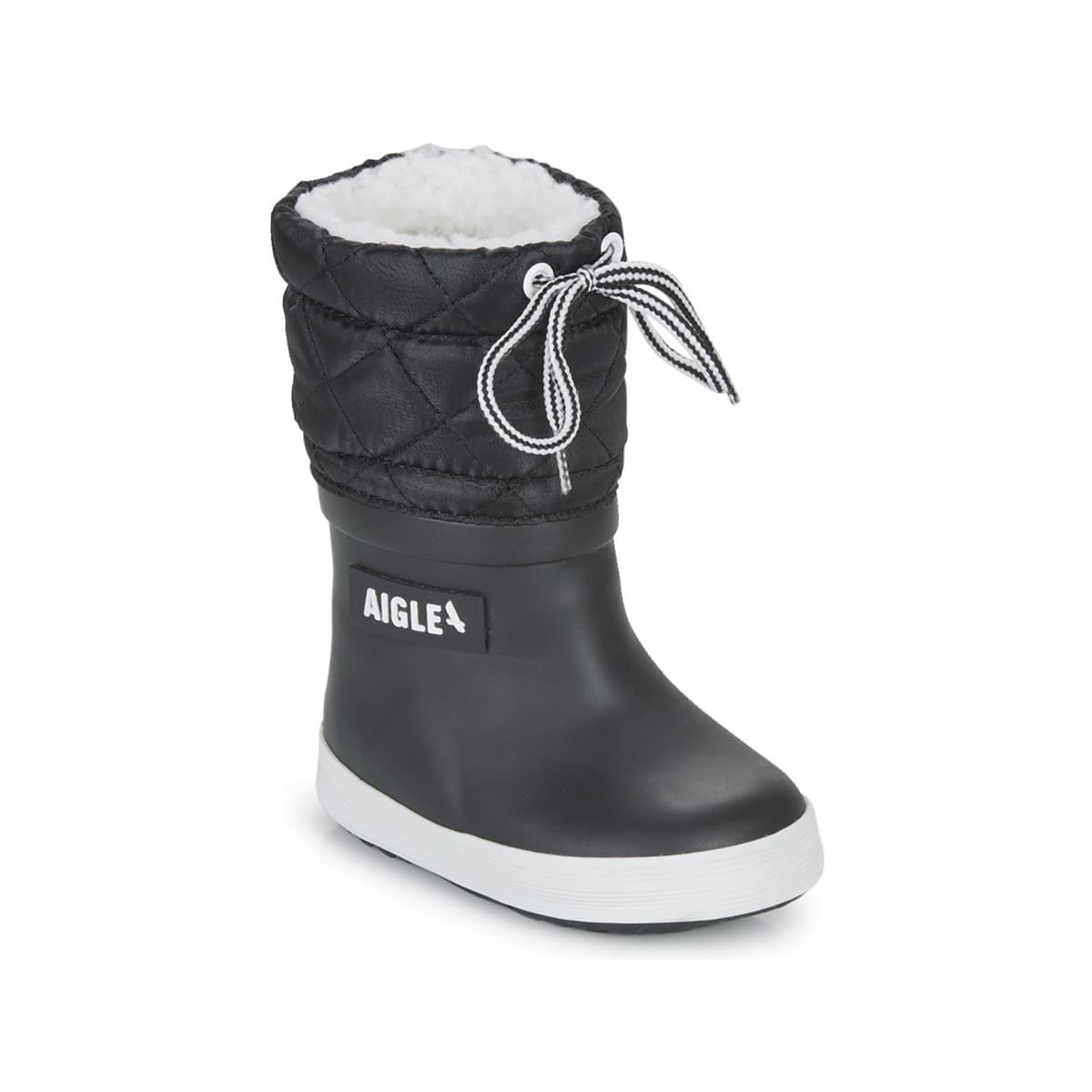 Girls' Wellington Boots Aigle Black