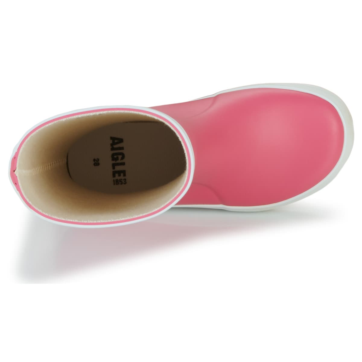 Girls' Wellington Boots Aigle Pink