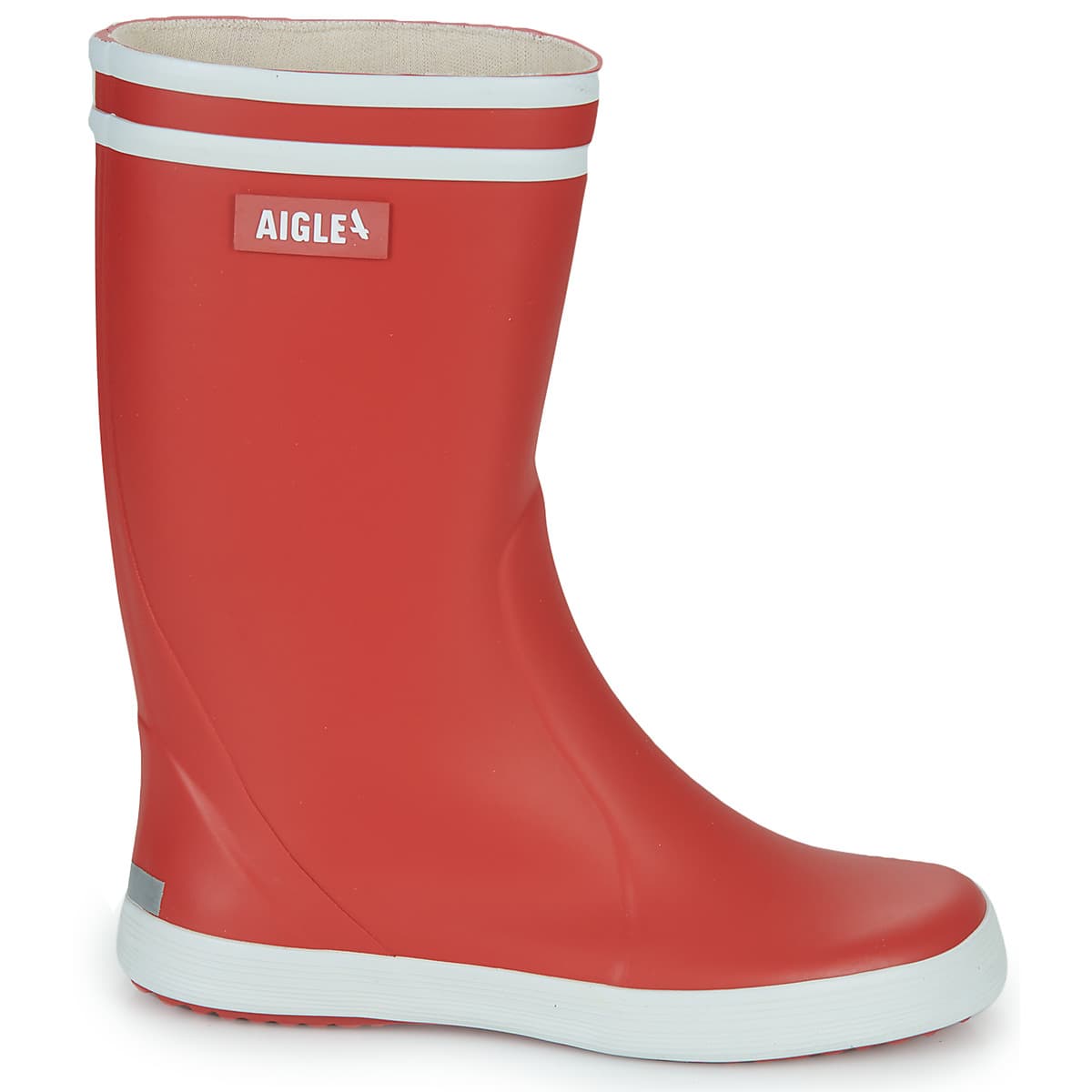 Boys' Wellington Boots Aigle Red