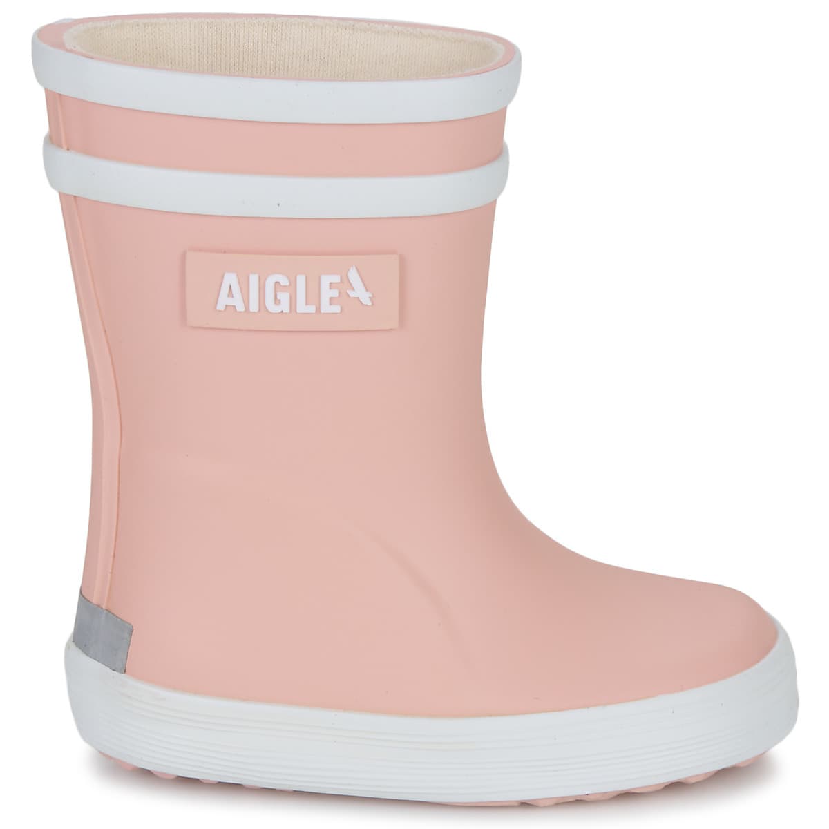 Girls' Wellington Boots Aigle Pink