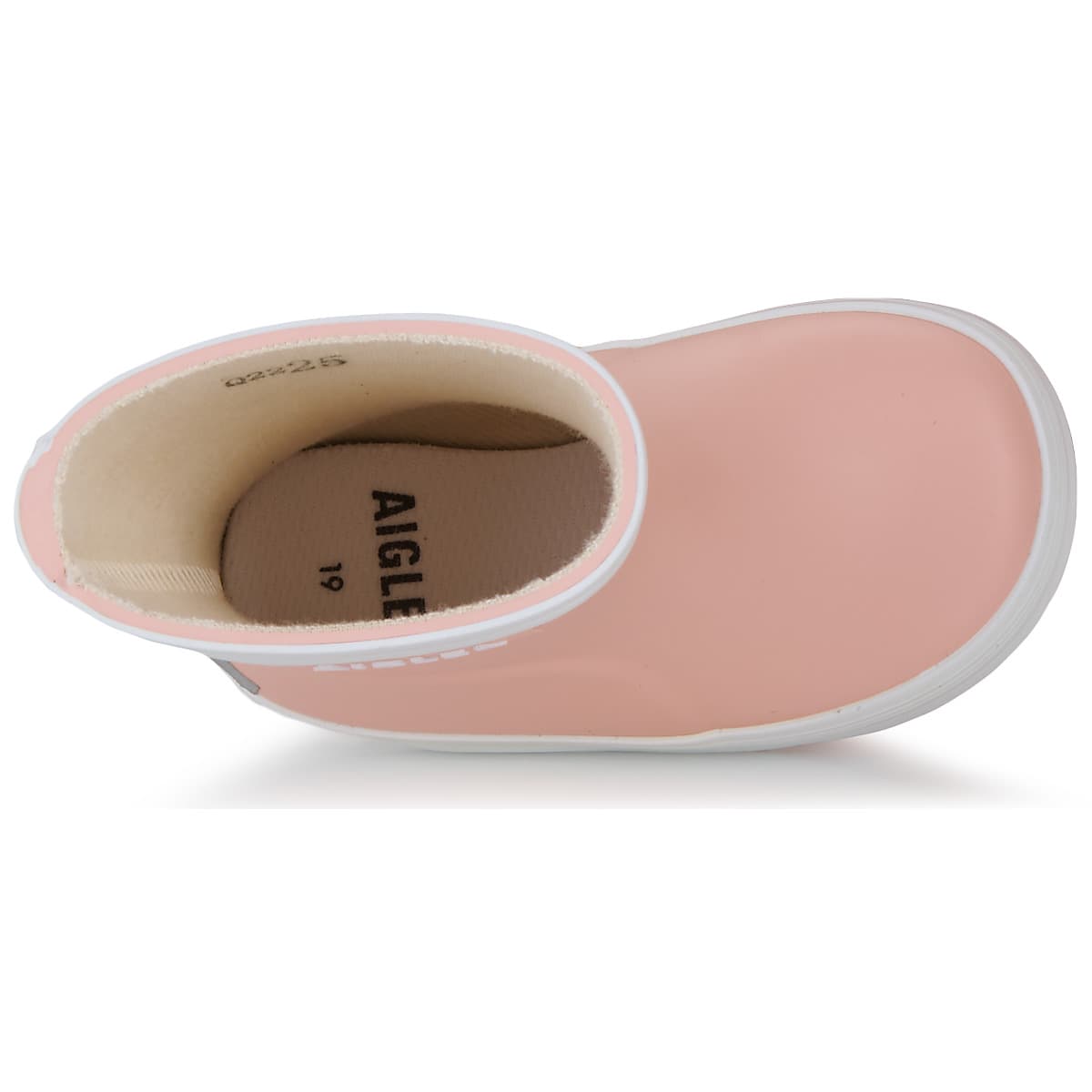 Girls' Wellington Boots Aigle Pink