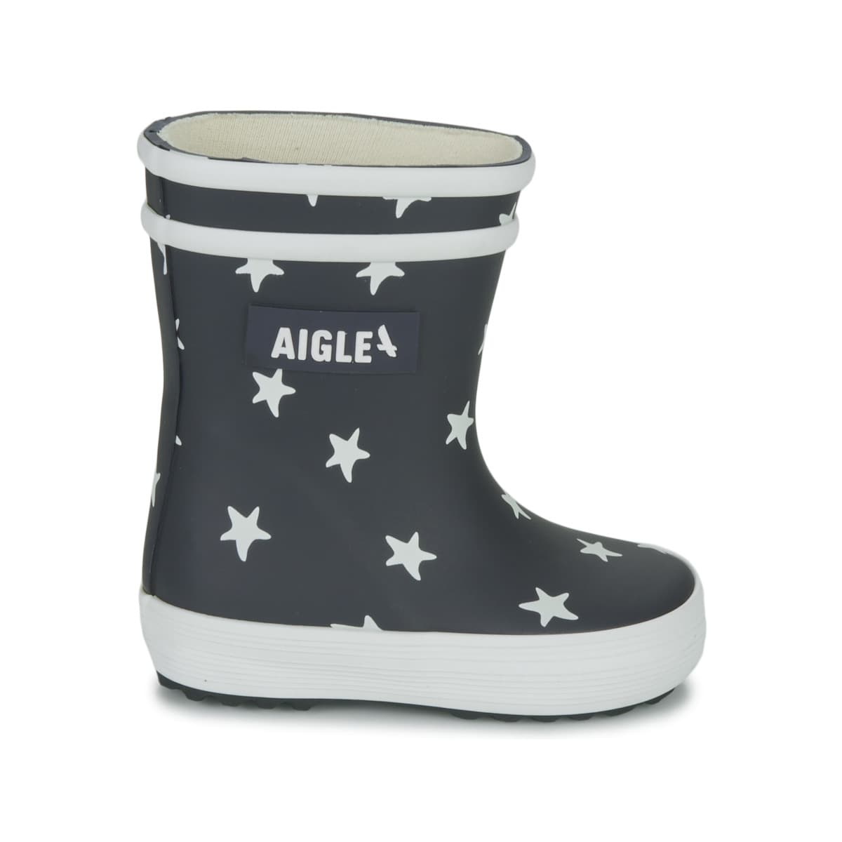 Boys' Wellington Boots Aigle Blue