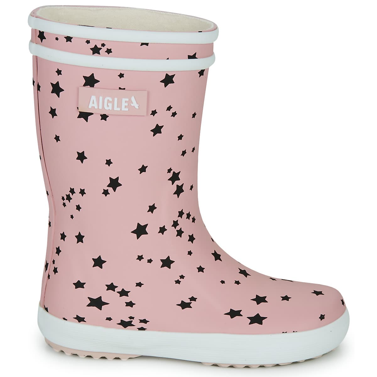 Girls' Wellington Boots Aigle Pink