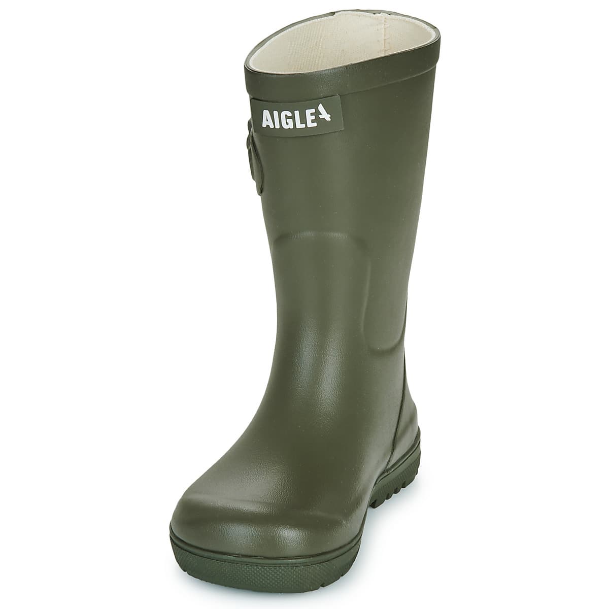 Girls' Wellington Boots Aigle Khaki