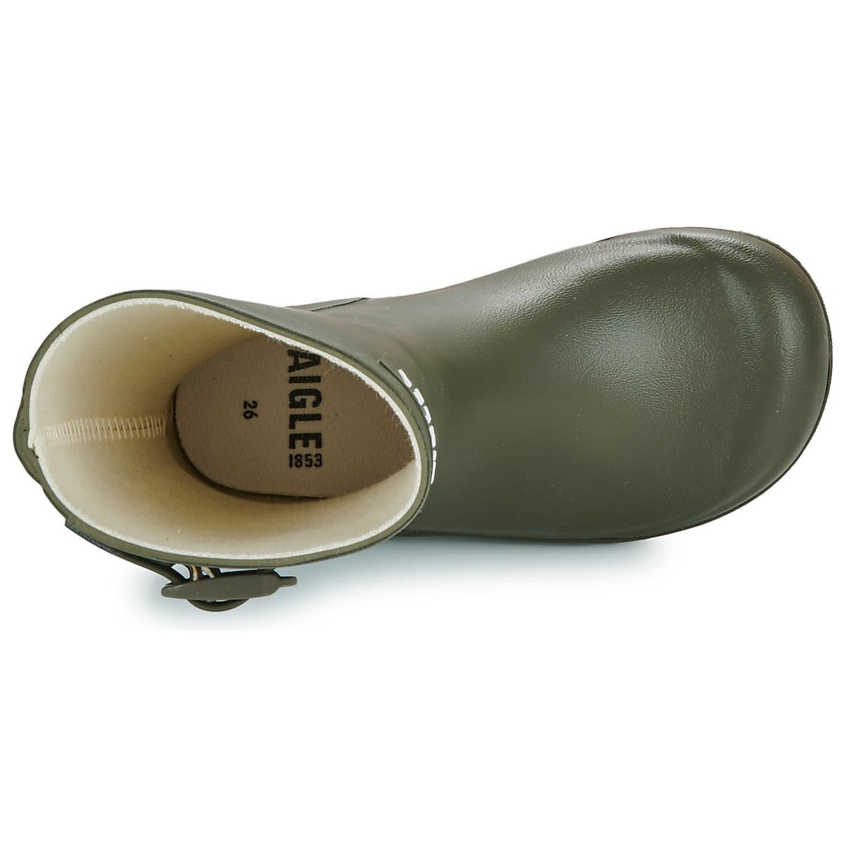 Girls' Wellington Boots Aigle Khaki