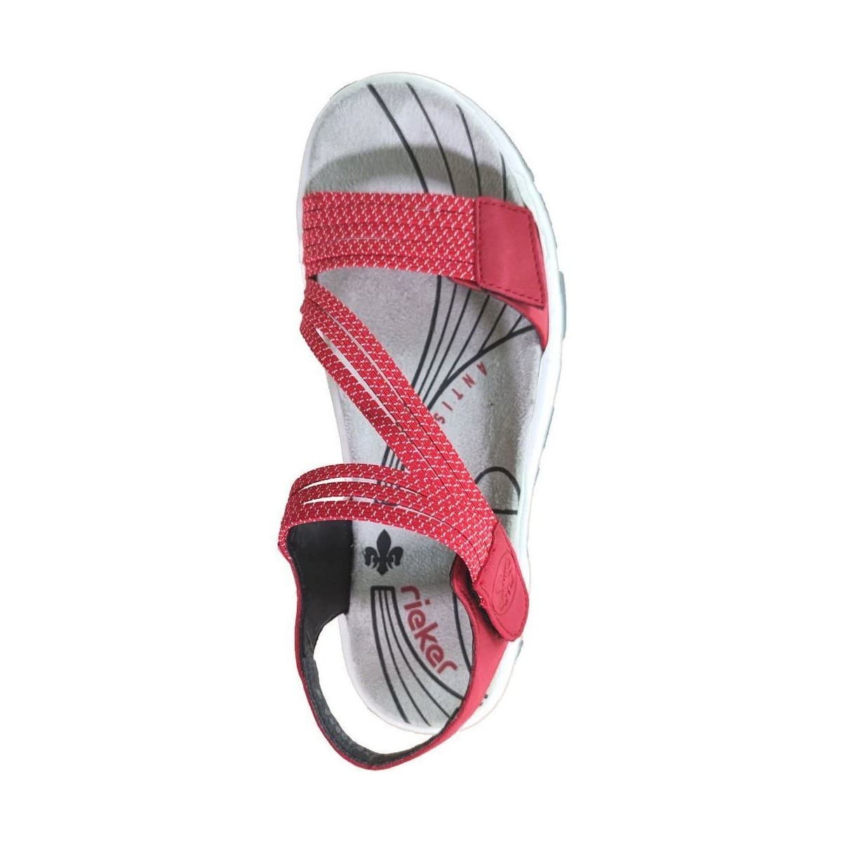 Women's Sandals Rieker Red