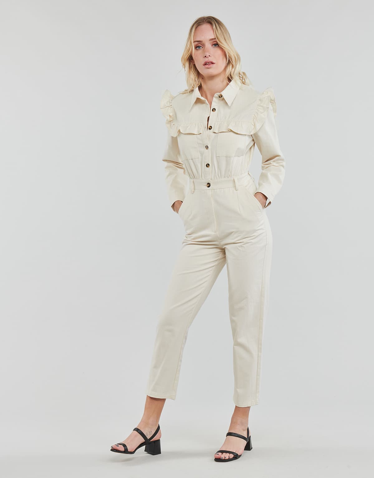 Women's Jumpsuits Betty London White
