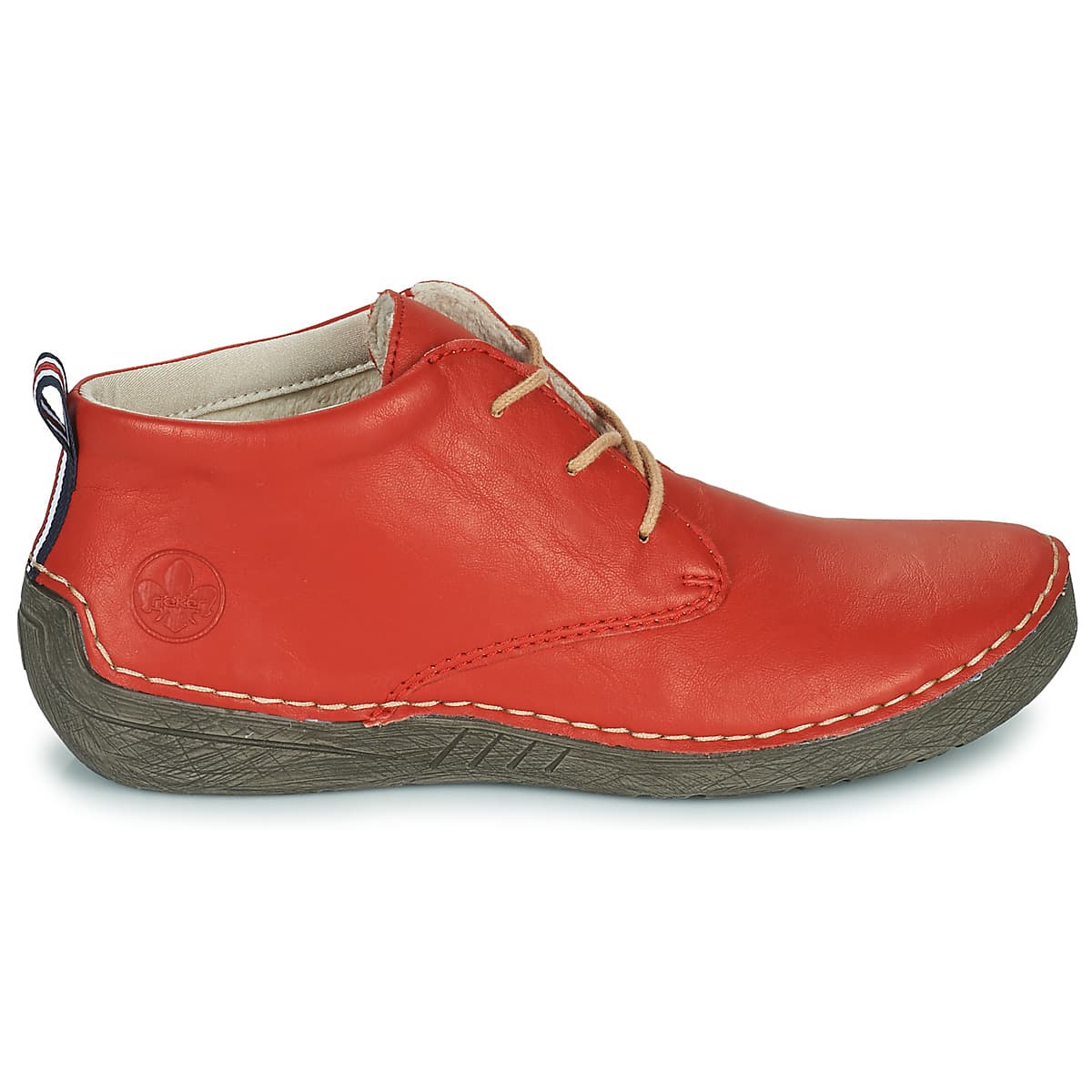 Women's Derby Shoes Rieker Red