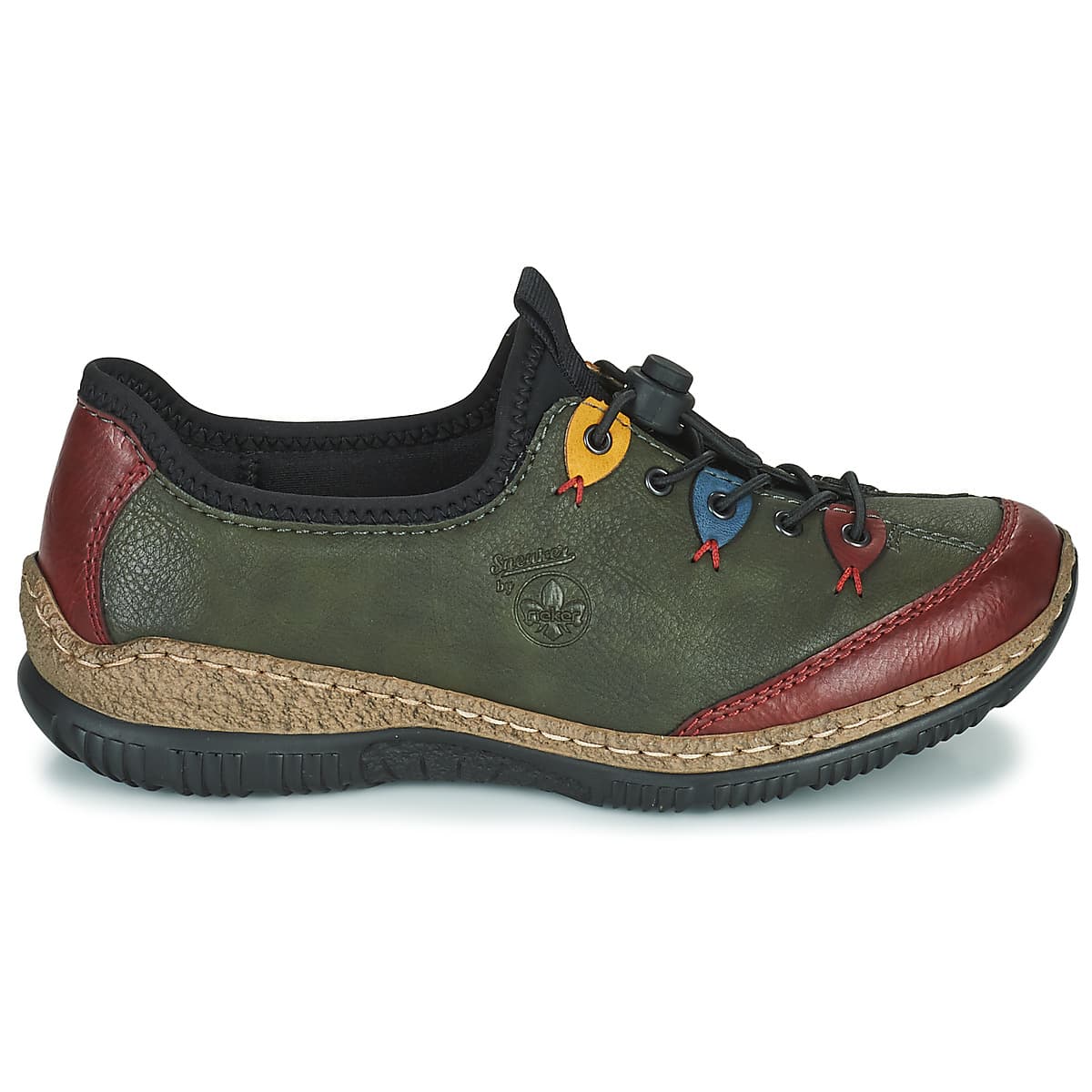 Women's Sneakers Rieker Khaki
