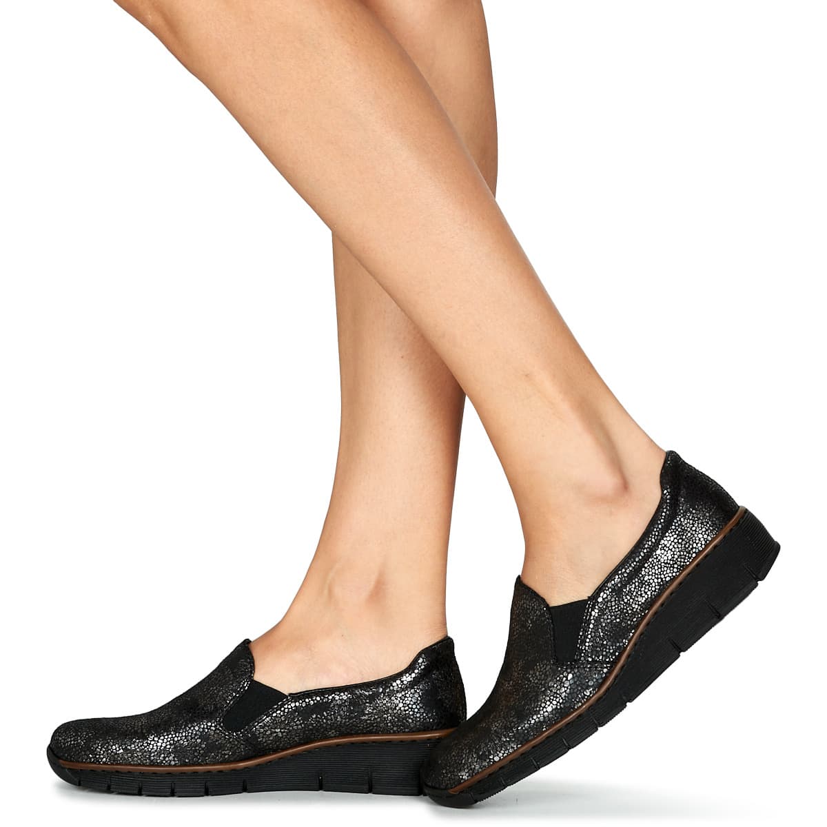 Women's Derby Shoes Rieker Black
