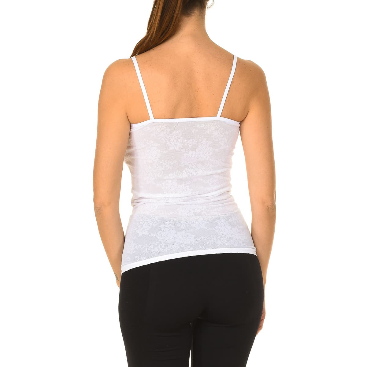 Women's Sleeveless Tops Intimidea White