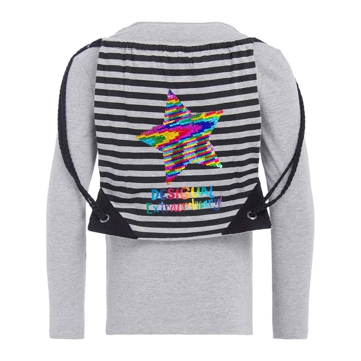 Girls' T-Shirts Desigual Gray