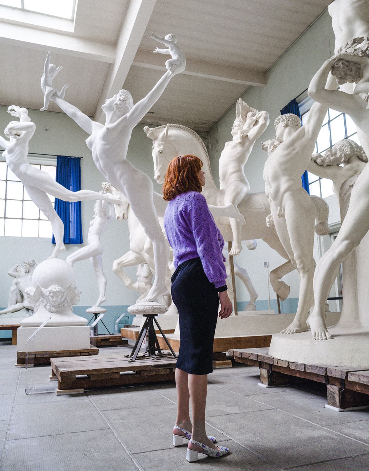 Women's Pumps JB Martin White