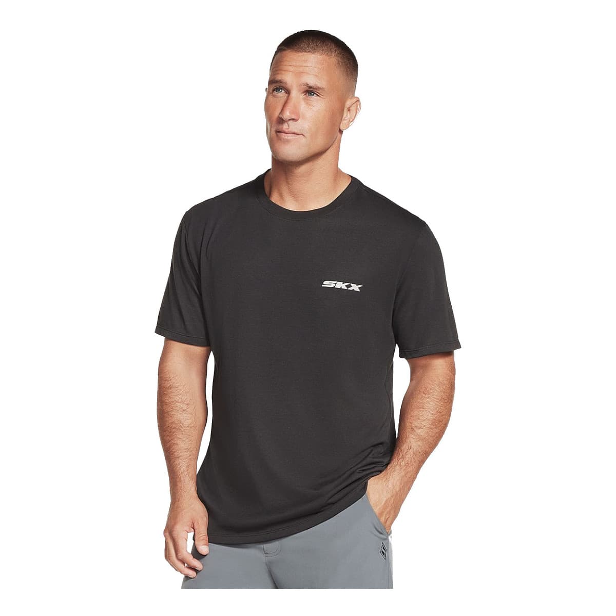 Men's T-Shirts Skechers Black