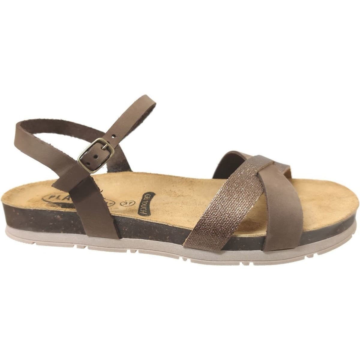 Women's Sandals Plakton Brown