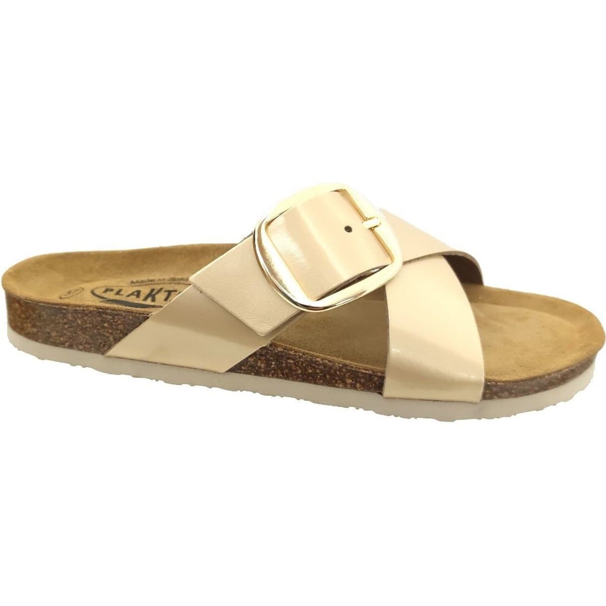 Women's Mules Plakton Gold