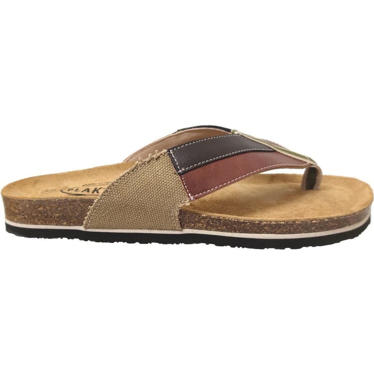 Men's Flip Flops Plakton Brown