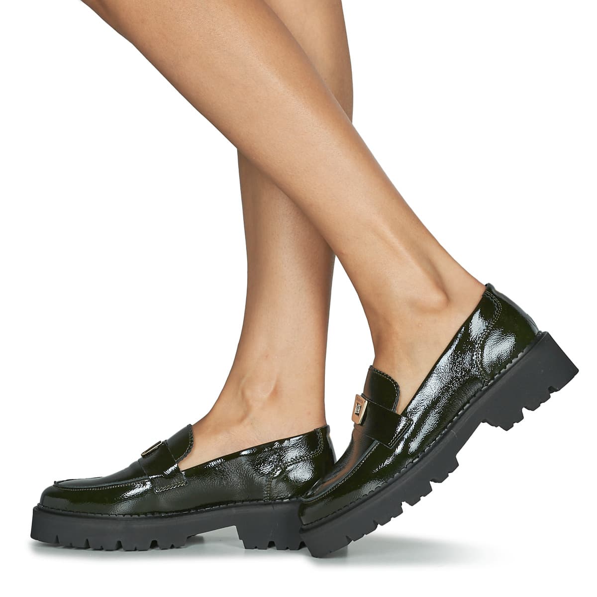 Women's Loafers JB Martin Green