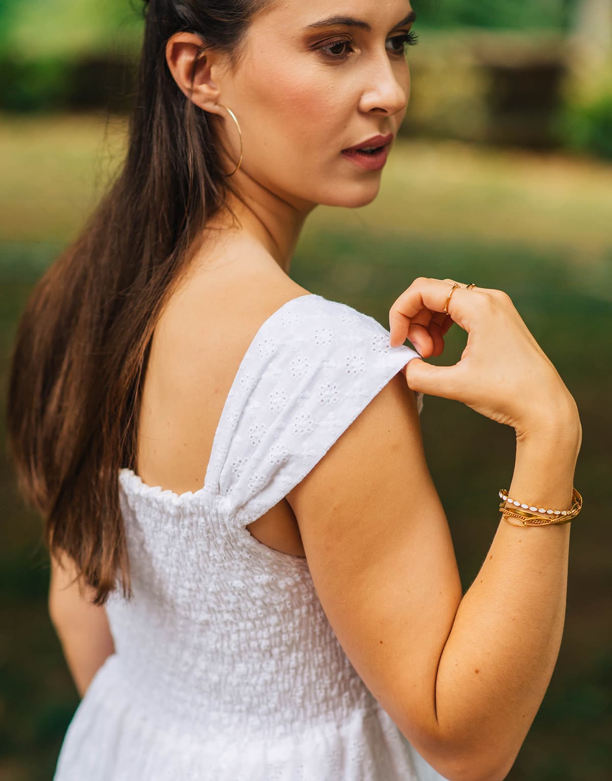 Women's Dresses Céleste White