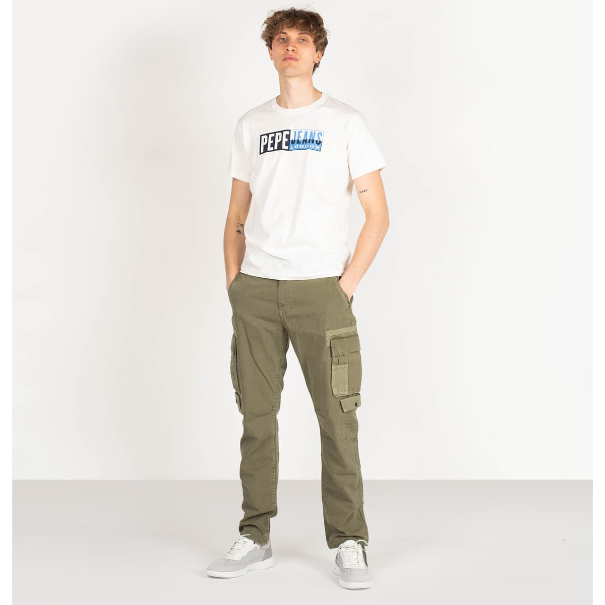 Men's T-Shirts Pepe Jeans White
