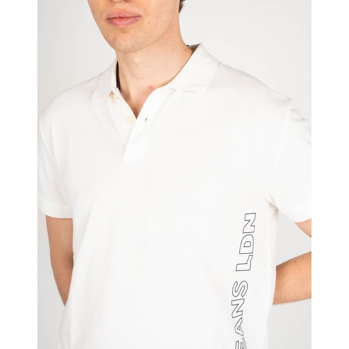 Men's Polo Shirts Pepe Jeans White