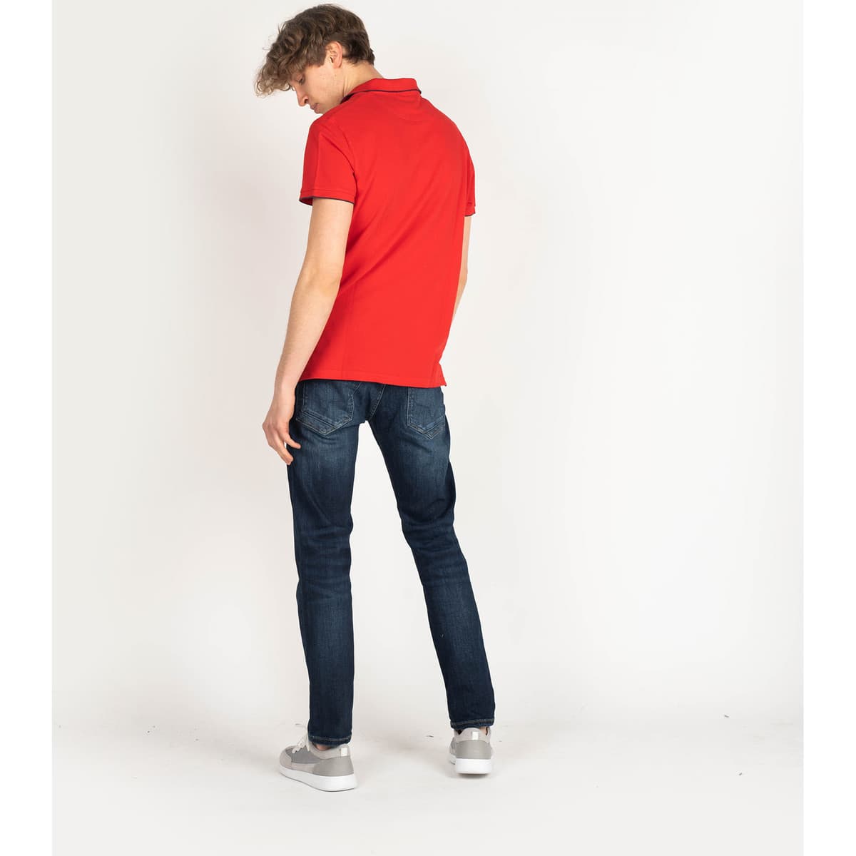 Men's Polo Shirts Pepe Jeans Red