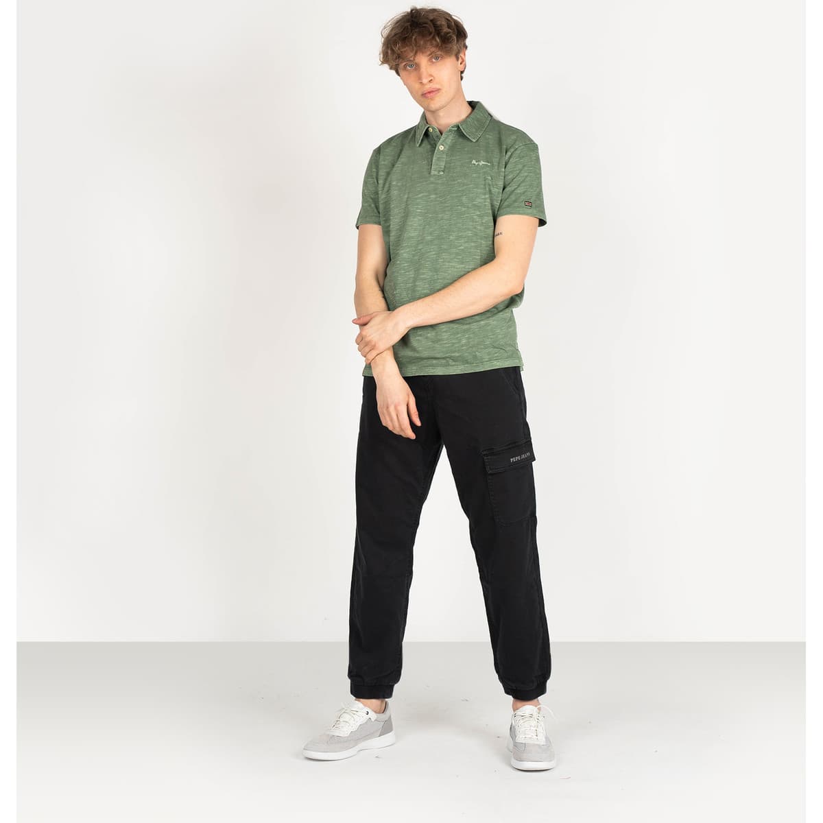 Men's Polo Shirts Pepe Jeans Green