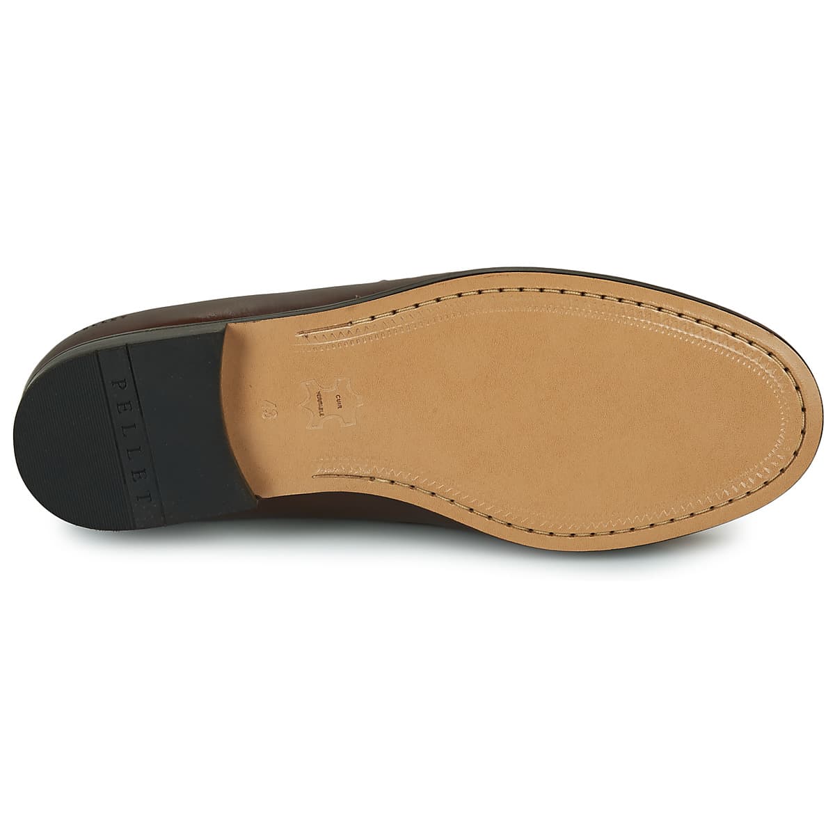 Men's Loafers Pellet Brown