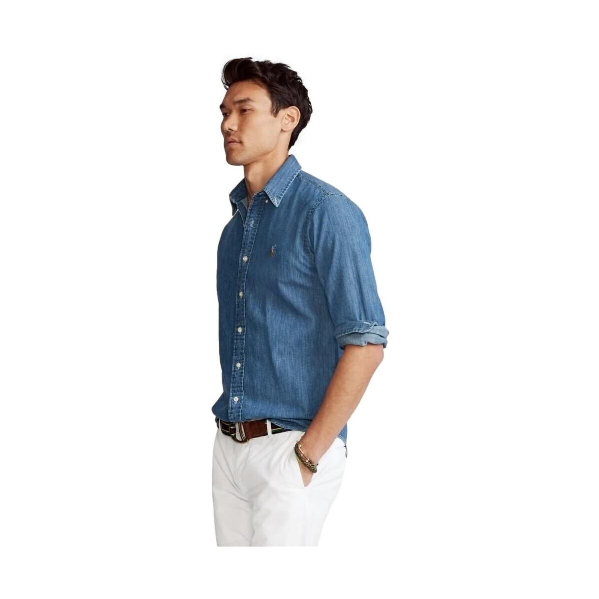 Men's Shirts Polo Ralph Lauren Blue