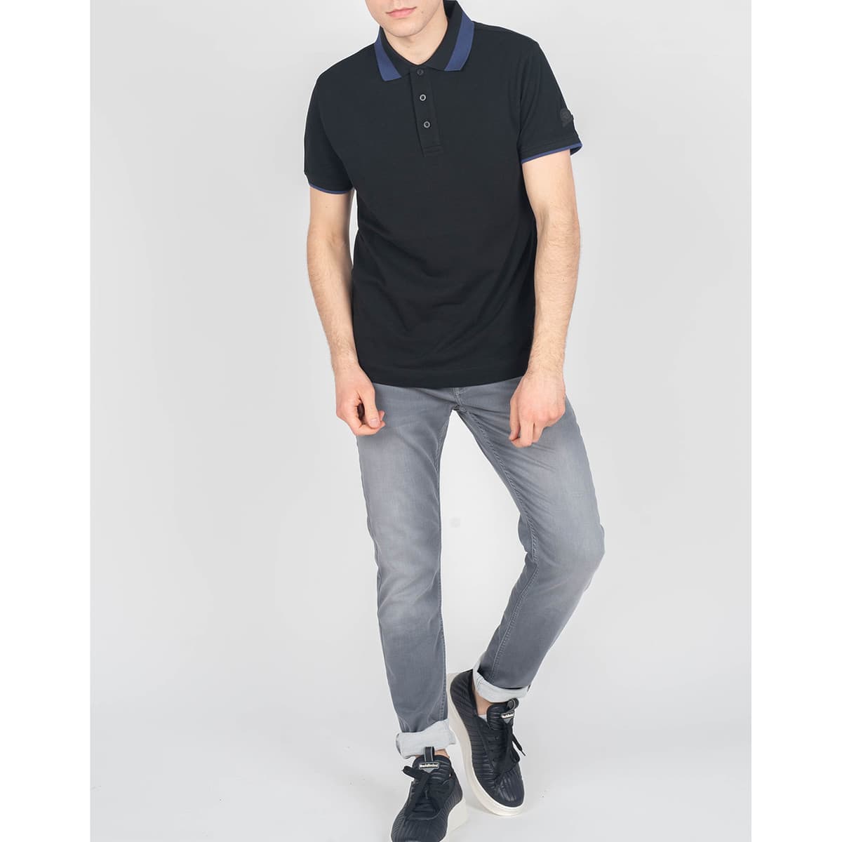 Men's Polo Shirts Invicta Black