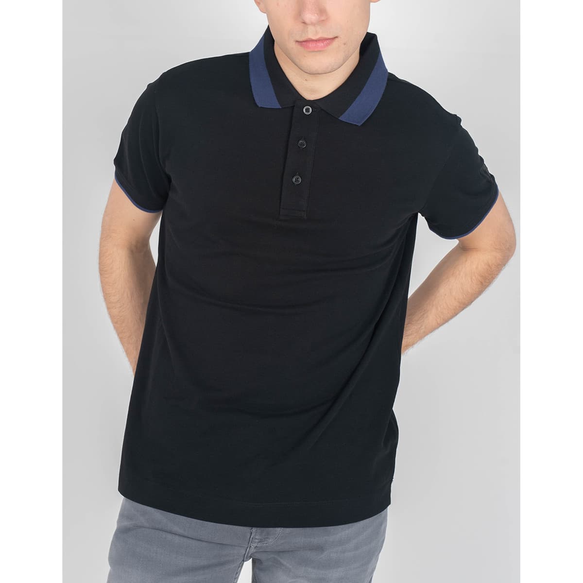 Men's Polo Shirts Invicta Black