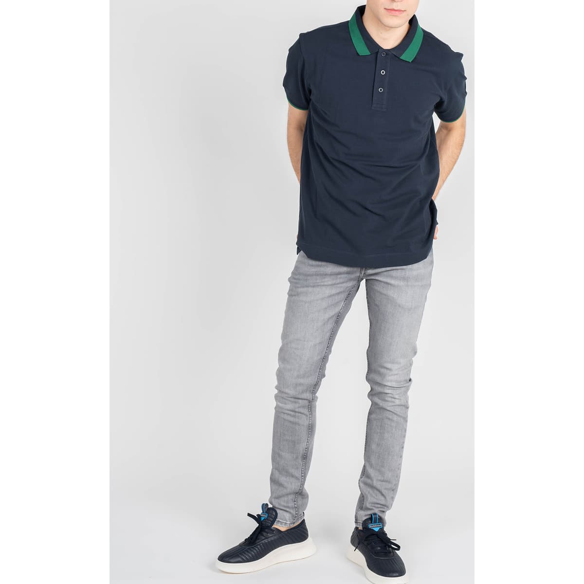 Men's Polo Shirts Invicta Blue