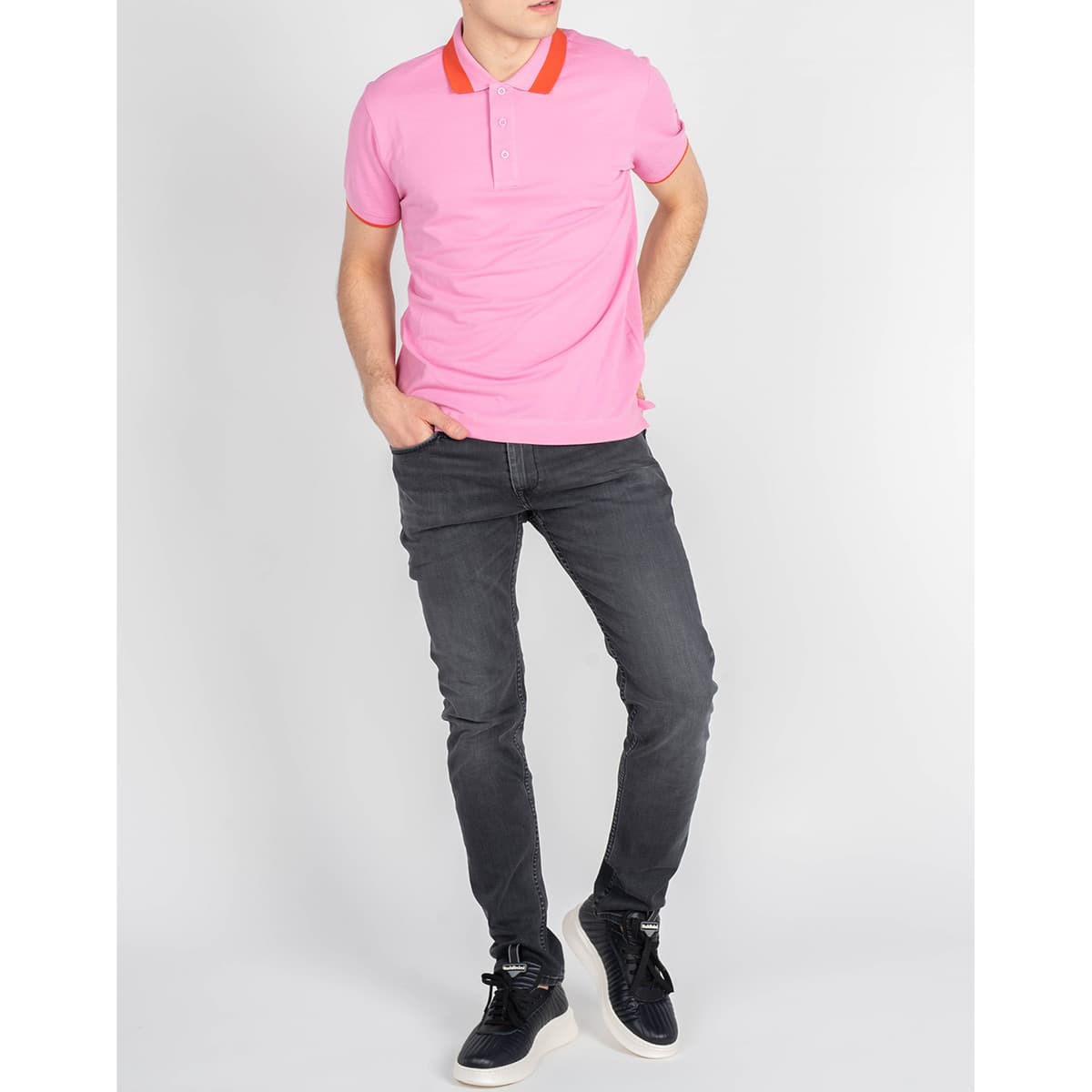 Men's Polo Shirts Invicta Pink