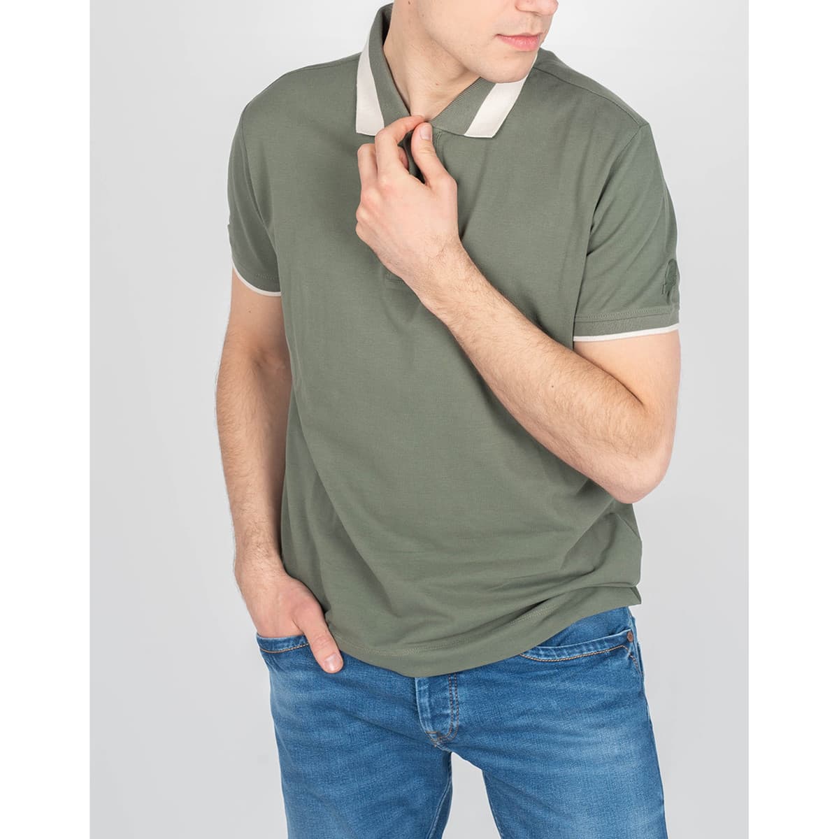 Men's Polo Shirts Invicta Green