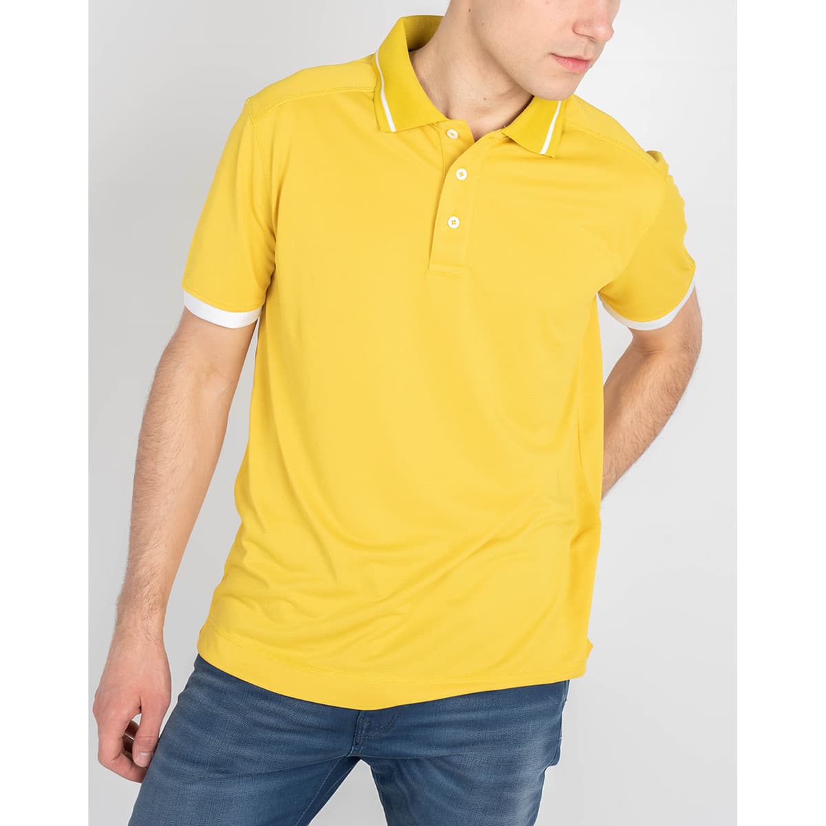 Men's Polo Shirts Invicta Yellow