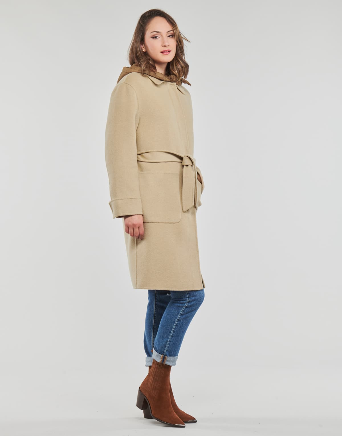 Women's Coats Oakwood Beige