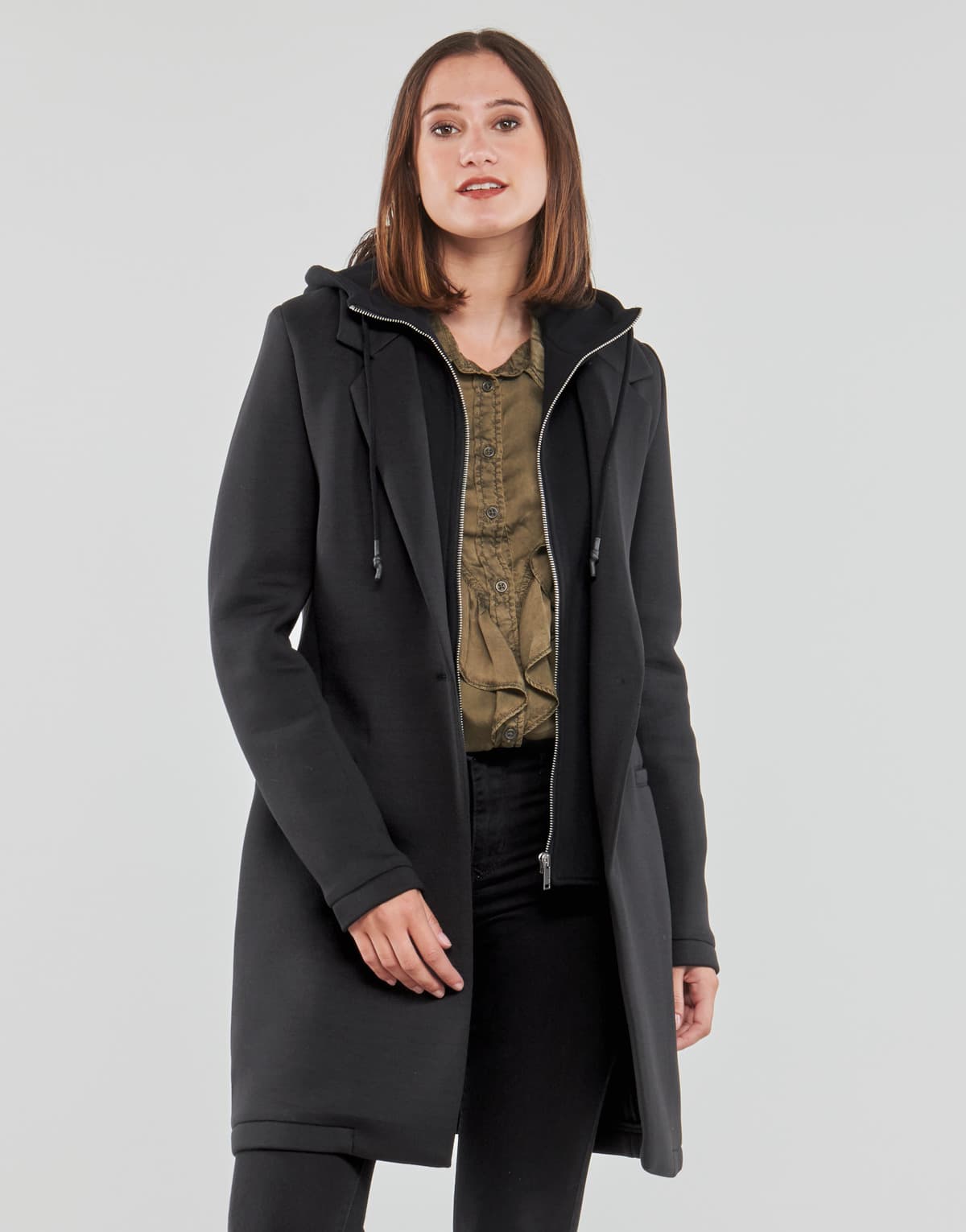 Women's Coats Ikks Black