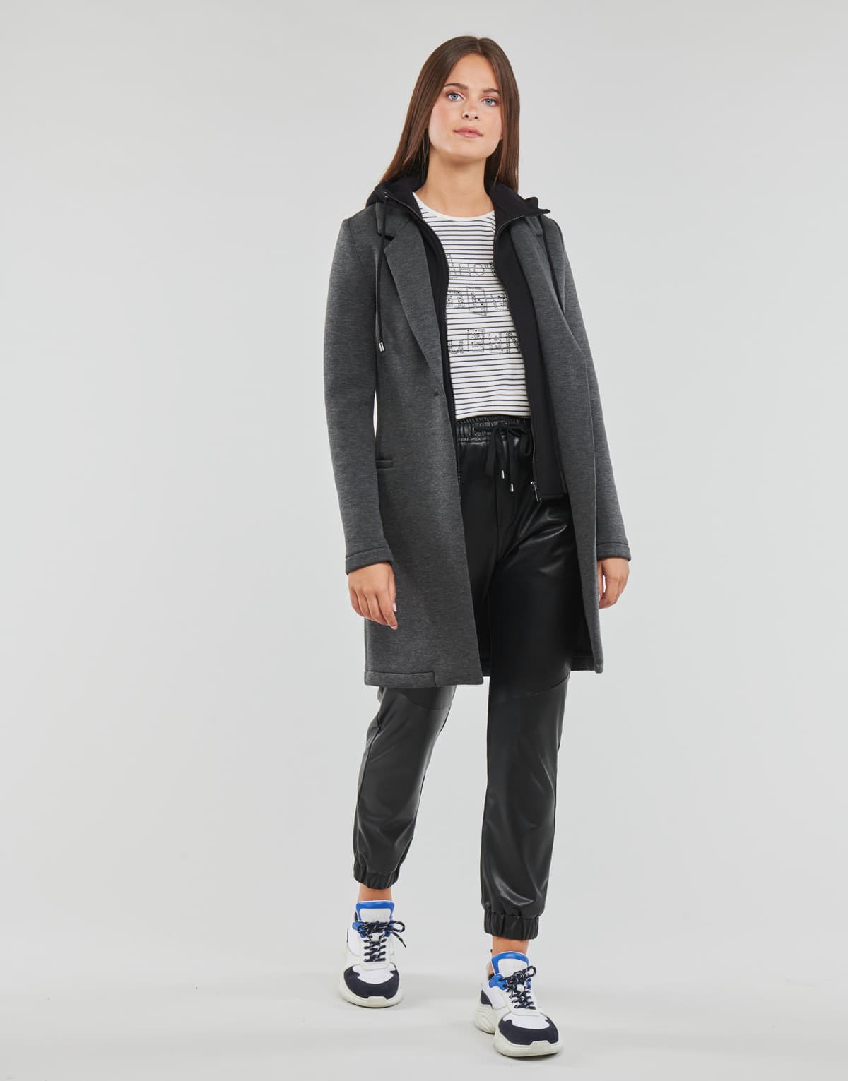 Women's Coats Ikks Gray