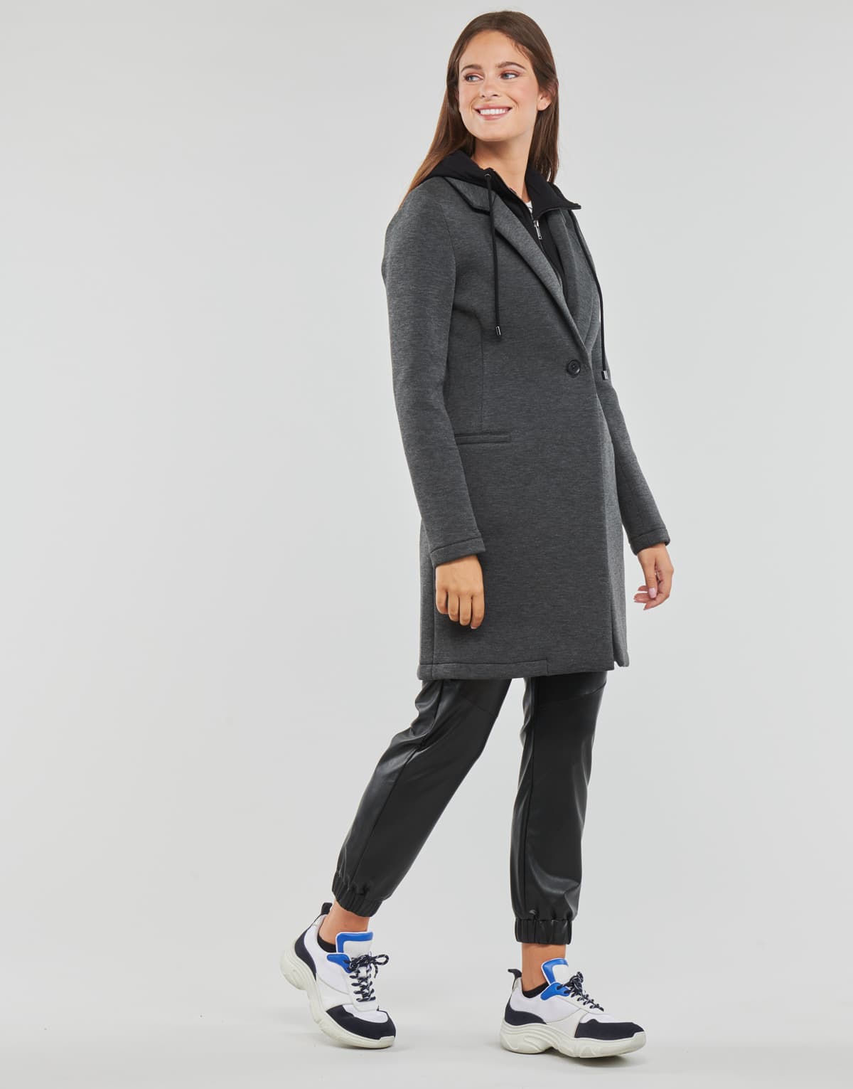 Women's Coats Ikks Gray