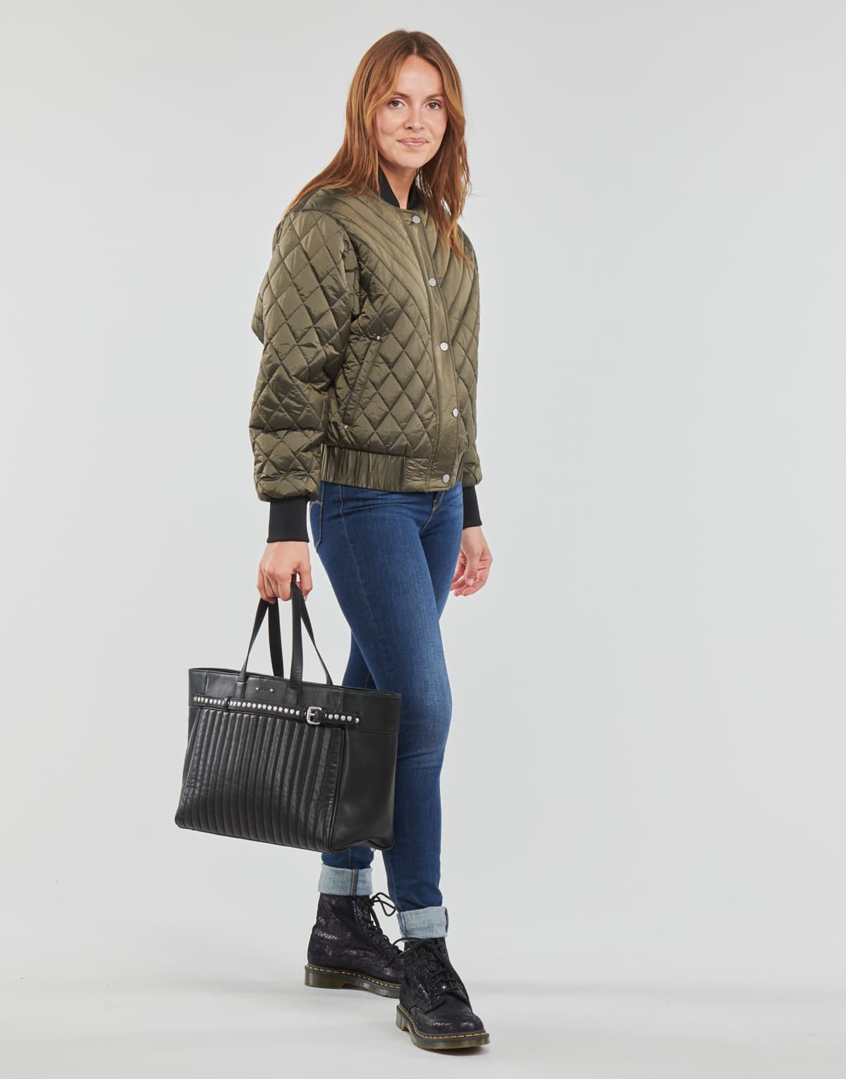 Women's Jackets Ikks Khaki