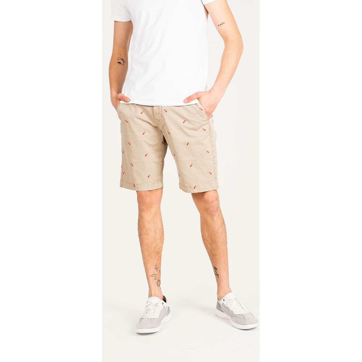 Men's Shorts Pepe Jeans Beige
