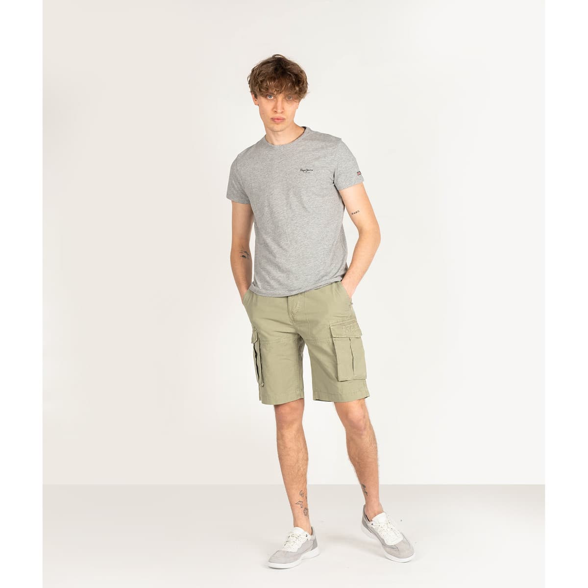 Men's Shorts Pepe Jeans Green